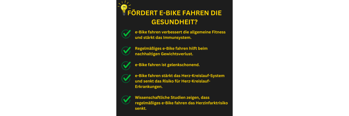 Fördert e-Bike fahren die Gesundheit? Entdecken Sie die zahlreichen Vorteile für Körper und Geist! - Fördert e-Bike fahren die Gesundheit? Entdecken Sie die zahlreichen Vorteile für Körper und Geist!