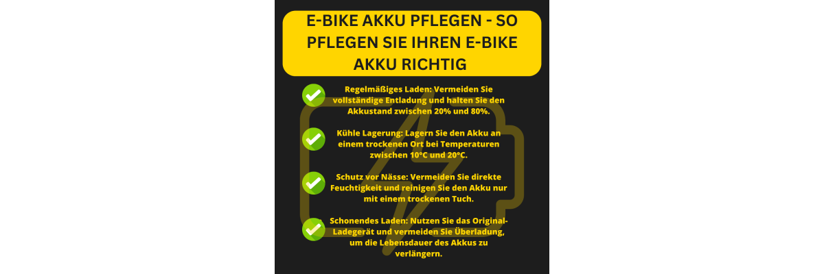 E-Bike Akku pflegen - So pflegen Sie Ihren E-Bike-Akku richtig - Expertenratgeber - Ebike Akku Pflegen &amp;#128267; Tipps &amp; Tricks für längere Akkulaufzeit &amp;#128692;