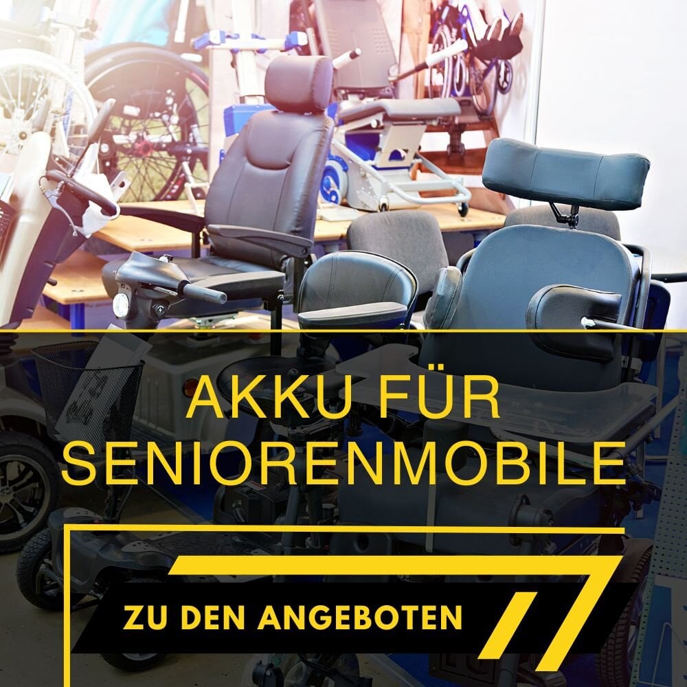 Akku für Seniorenmobil kaufen bei AKKUman.de