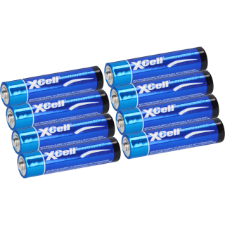 12x 4R25 XCell Premium 45 Blockbatterie 6V 45Ah für Baustellenlampe