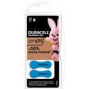 Duracell Hörgerätebatterie 675AC Zinc Air 6er Rad