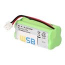 4,8V 900mAh AAA Ni-MH F2x2 Notleuchten Akkupack Kabel und Stecker