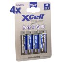 16x XTREME Lithium Batterie AA Mignon FR6 L91 XCell 4er...