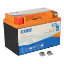 Exide ELTX9 12V 3Ah Lithium Motorradbatterie 180A LiIon