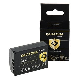 PATONA PROTECT Battery kompatibel Olympus BLX-1 OM-1