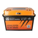 LIONTRON LiFePO4 12,8V 200Ah LX Smart BMS mit Bluetooth -...