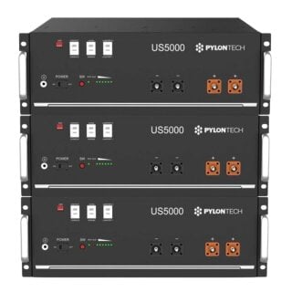 3x Pylontech US5000C 48V 4,8kWh Lithiumspeicher Solarbatterie