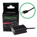 PATONA Premium USB-C Input Akku-Adapter für Sony...