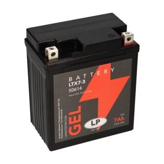 Batterie 12V 7Ah für Motorrad Startbatterie MG LTX7-3