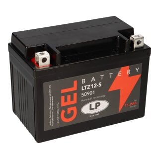 Batterie 12V 11,2Ah für Motorrad Startbatterie MG LTZ12-S