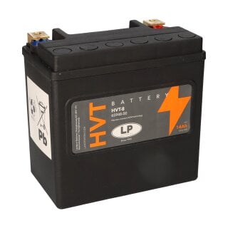 Batterie Nano-Gel 12V 14Ah für Motorrad Startbatterie MH HVT-8