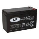 Landport Bleiakku 12V 7,2Ah AGM Batterie NSA LP12-7,2 T2 VDS