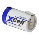 XCell Photobatterie CR2 Lithium 3V / 850mAh U-Lötfahne