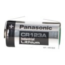 Panasonic Fotobatterie CR123A Lithium 3V 1400mAh U-Lötfahne