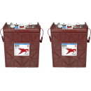 2x Traktionsbatterie Trojan J305H-AC 6V 360Ah Deep Cycle...