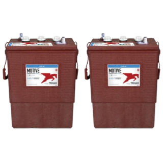 2x Trojan L16E-AC 6V 370Ah Deep Cycle Traktionsbatterie EUTR-Anschluss