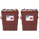 2x Trojan L16E-AC 6V 370Ah Deep Cycle Traktionsbatterie...