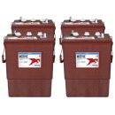 4x Trojan L16E-AC 6V 370Ah Deep Cycle Traktionsbatterie...