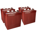 4x Traktionsbatterie Trojan T-145 6V 260Ah Deep Cycle...