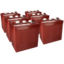 6x Traktionsbatterie Trojan T-145 6V 260Ah Deep Cycle...