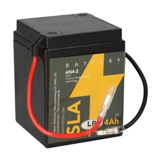 Batterie AGM SLA 6V 4Ah für Motorrad Startbatterie MS 6N4-2