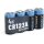 4x Absina CR123A Lithium Batterie 3V 1300mAh (4er Blister)