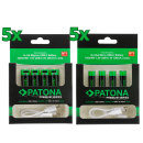 32x PATONA Premium USB-C AAA und AA Akkus Lithium (6x 4er...
