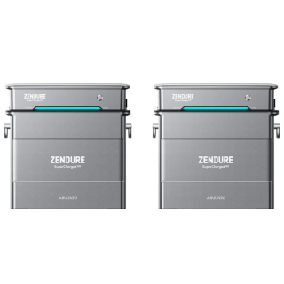 2x Zendure SolarFlow Hyper 2000 Balkonkraftwerk mit 2x AB2000 Akku