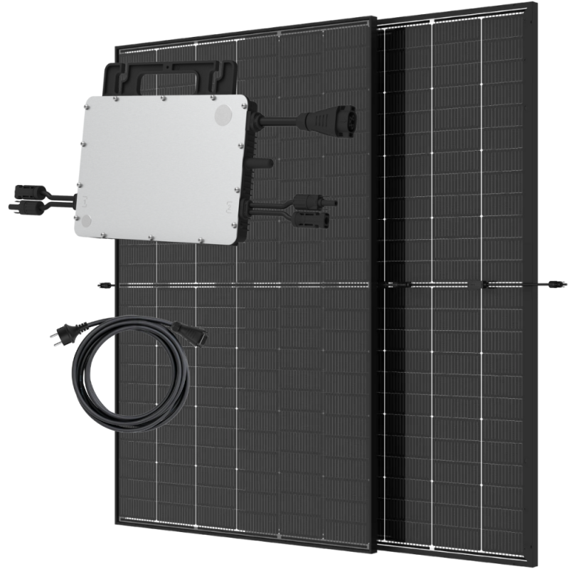 Solaranlage 800W Hoymiles HM800 - 2x Trina Vertex popular S 400W / 760€*