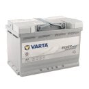 VARTA A7 Silver Dynamic AGM 12V 70Ah 760A Autobatterie...