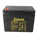 Ersatzakku für Vermeiren Carpo 4 2x Kung Long Bleiakku 12V 80Ah Longlife