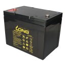 Ersatzakku für Vermeiren Carpo 4 2x Kung Long Bleiakku 12V 80Ah Longlife