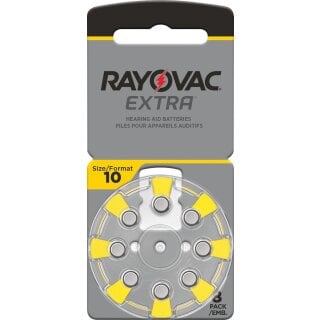 Rayovac HA10 PR70 Hörgeräte Batterien Extra Advanced