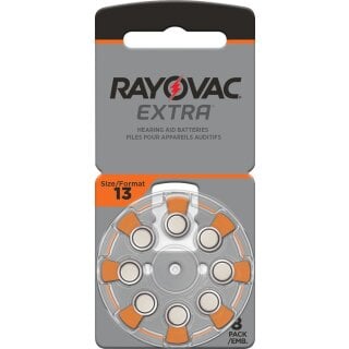 Rayovac HA13 PR48 Hörgeräte Batterien Extra Advanced