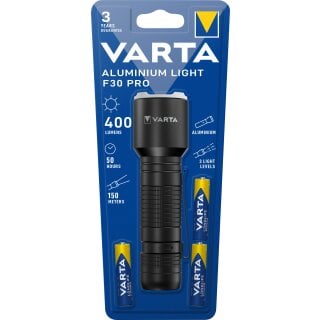 Varta LED Aluminium Light Taschenlampe 400lm