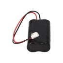 Akku 4,8V 2000mAh L2x2 Sub-C mit 200mm Kabel und Stecker...