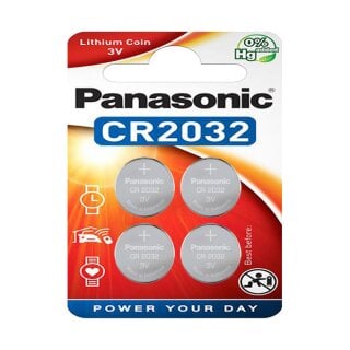 Panasonic Lithium CR2032 4er Blister