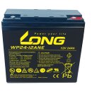 Kung Long WP24-12ANE 12V 24Ah AGM Bleibatterie