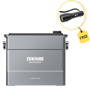 Zendure AB2000 SolarFlow Zusatzbatterie + LED-Taschenlampe L500 mit 0% MwSt nach §12 Abs. 3 UstG