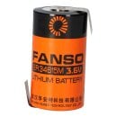 Fanso ER34615M  D-Zelle  3.6V 13000mAh  Li-SOCl2 Batterie...