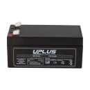 Uplus US12-3.4 AGM Akku 12V 3,4Ah VdS Blei