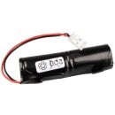 Notleuchtenakku kompatibel mit Elubat 275602, Ni-Cd 2,4V 1800mAh, Inline-Bauform L1x2.