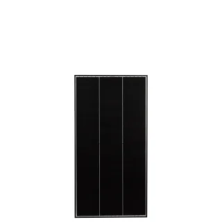 WATTSTUNDE® SOLA Frame Black Solarmodul 120Wp