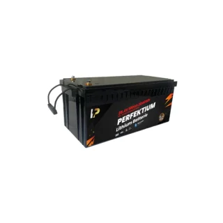 38.4V 100Ah Lithium Batterie mit Smart BMS und Bluetooth im Einsatz