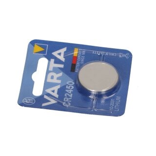 Varta CR2450 Lithium Knopfzelle 3V 560mAh Batterie - bulk, 1,19 €