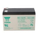 Yuasa Blei-Akku RE7-12FR Pb 12V / 7Ah 6-9 Jahresbatterie, Faston 4,8