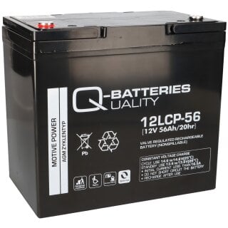 Q-Batteries zyklenfeste Blei-Akkus AGM günstig kaufen