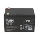 Fiamm Blei-Akku FG21201 Pb 12V / 12Ah Faston 4,8