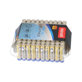 AAA Maxell Box Micro günstig LR03 Batterien kaufen 100er